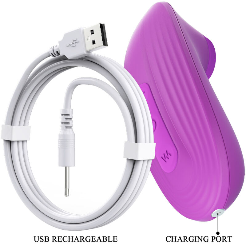 Romance Adora Mini Violet Clitoris Sucker - 5