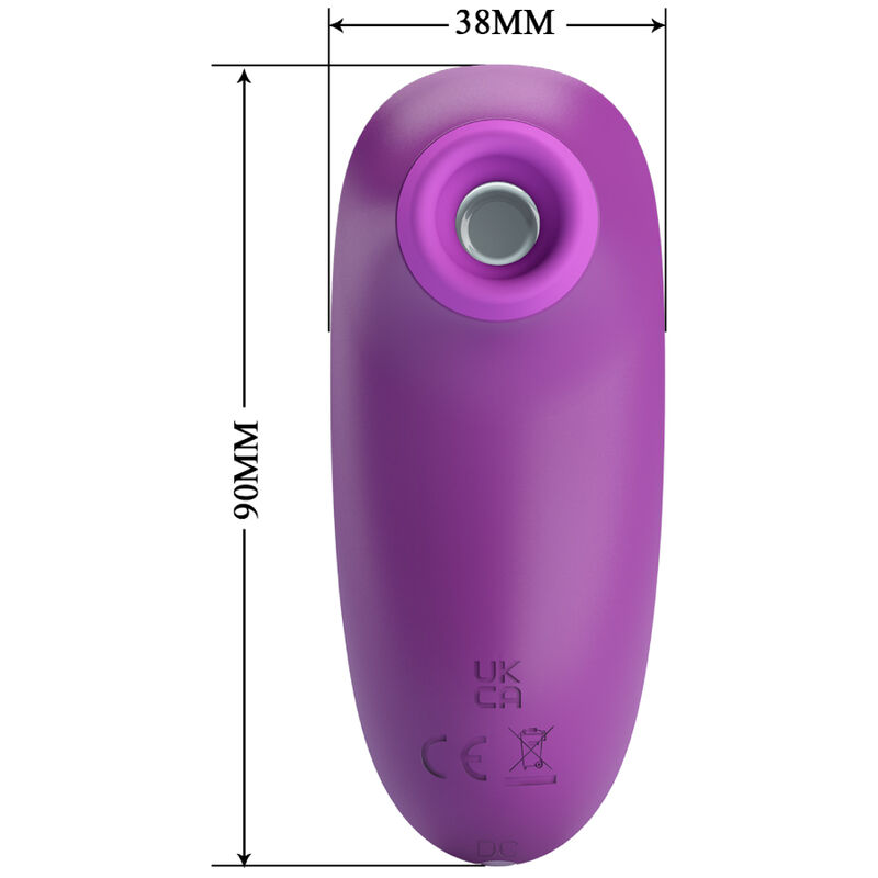 Romance Adora Mini Violet Clitoris Sucker - 4