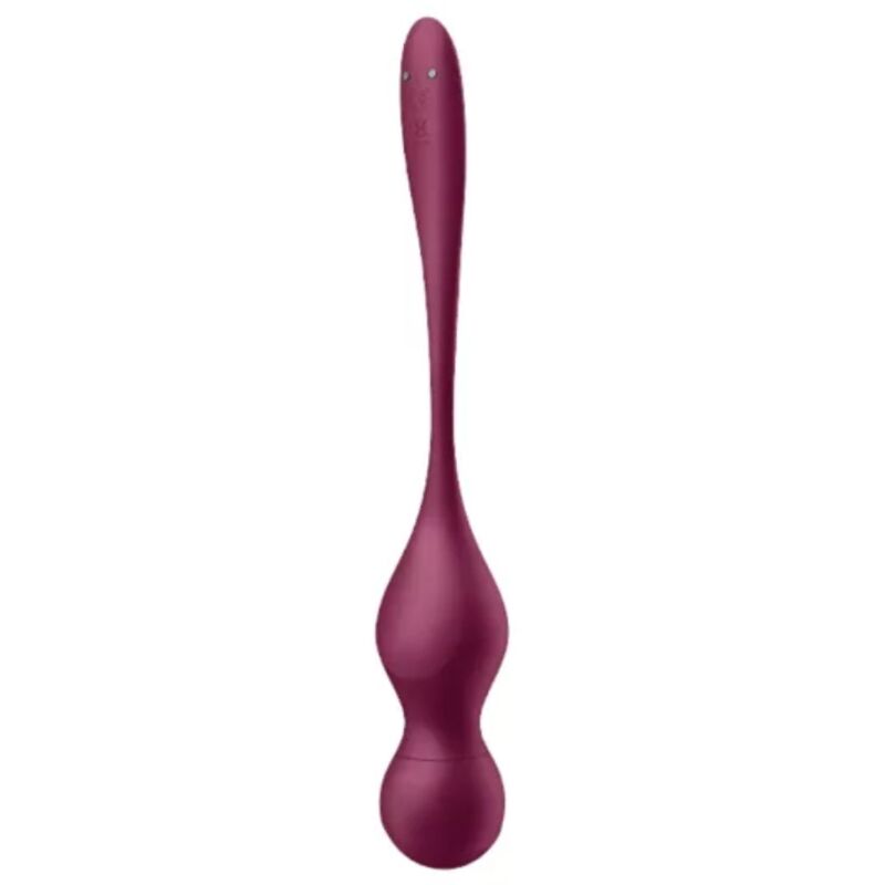 Satisfyer Vibrator Love Birds Vary Vibrating Balls Free APP Wine - 3
