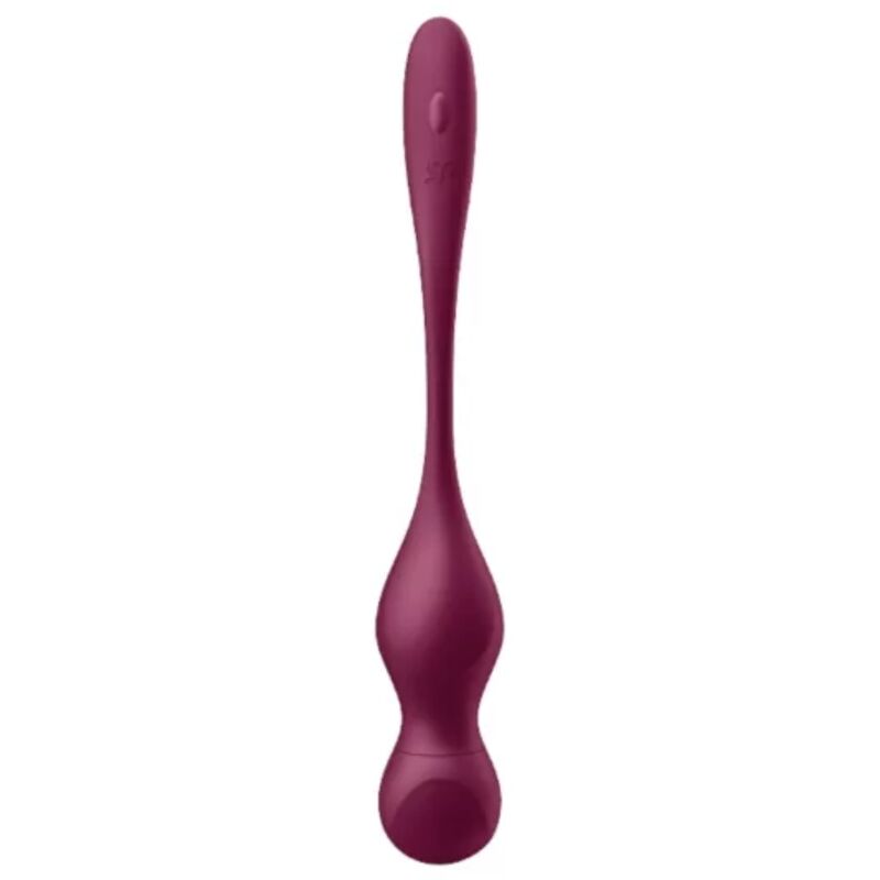 Satisfyer Vibrator Love Birds Vary Vibrating Balls Free APP Wine - 2
