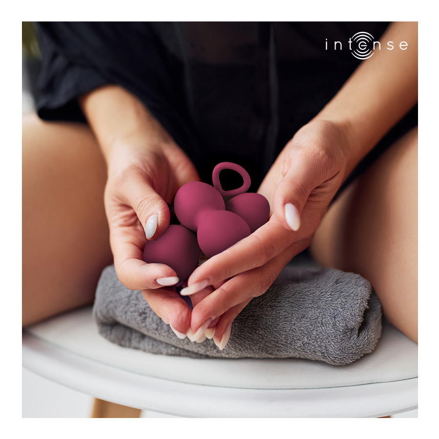 Intense Health Kegel Charli Kegel Ball Kit Violet - 2