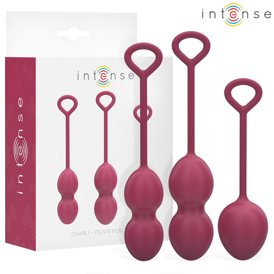 Intense Health Kegel Charli Kegel Ball Kit Violet
