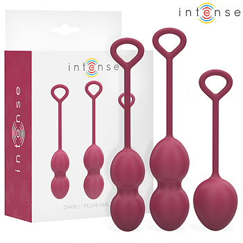 Intense Health Kegel Charli Kegel Ball Kit Violet