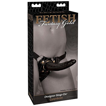 Fetish Fantasy Gold Designer Strap On