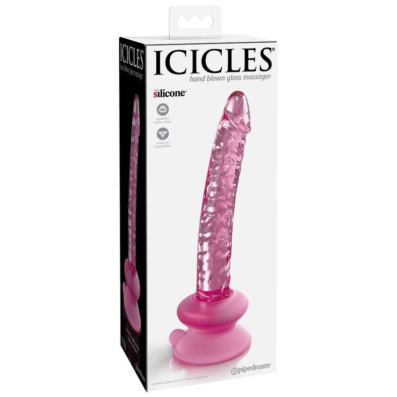 Icicles N 86 Glass Dildo With Suction Cup - 2