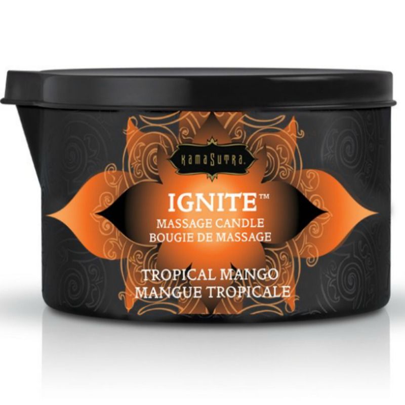 Kamasutra Cosmetics Massage Candle Tropical Handle 170 Gr - 2
