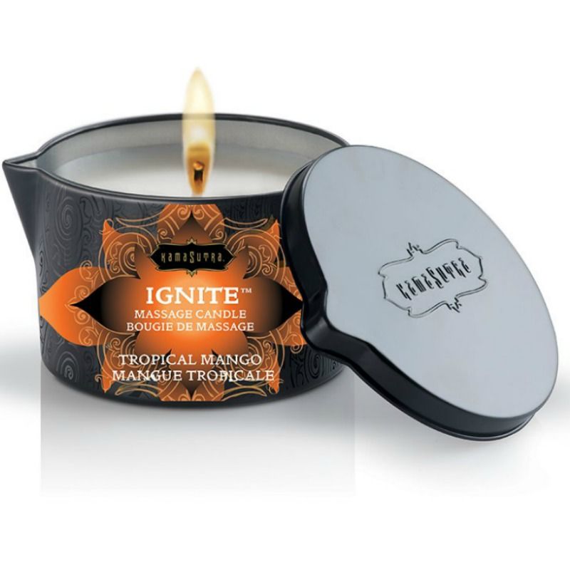 Kamasutra Cosmetics Massage Candle Tropical Handle 170 Gr