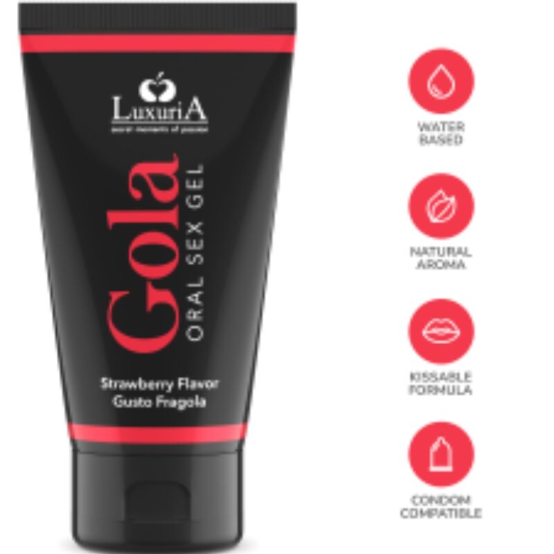 Intimateline Luxuria Oral Sex Gel Strawberry Flavor 50 Ml - 4