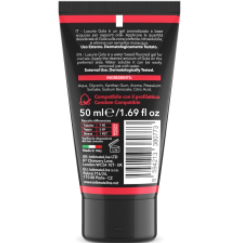 Intimateline Luxuria Oral Sex Gel Strawberry Flavor 50 Ml - 2