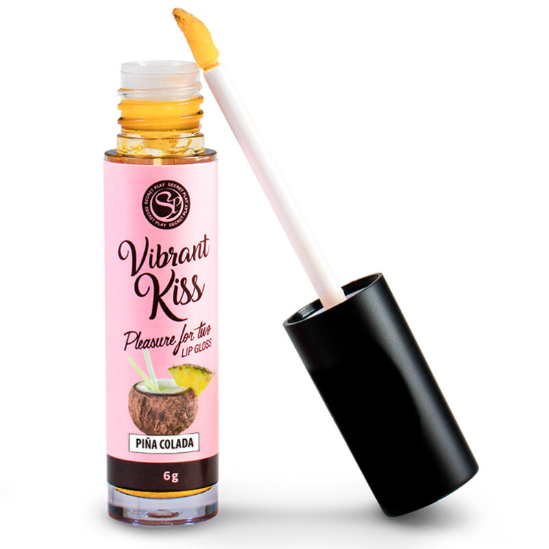 Secretplay Cosmetic Lip Gloss Vibrant Kiss Pina Colada - 2