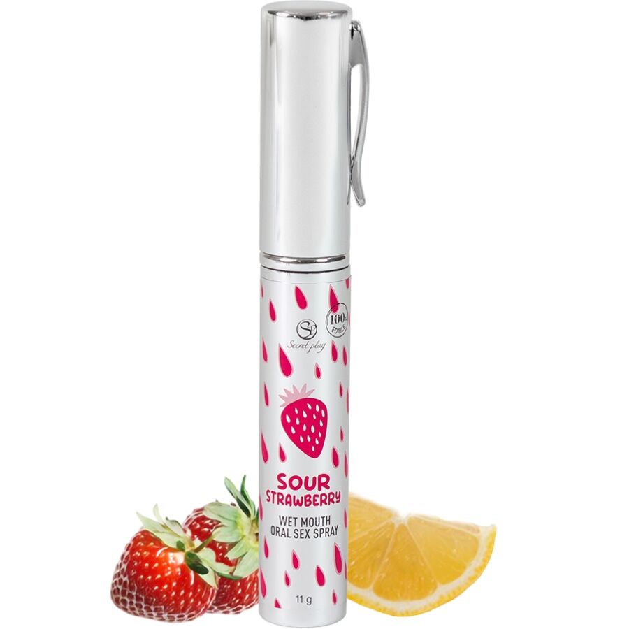 Secretplay Cosmetic Sour Strawberry Oral Sex Spray