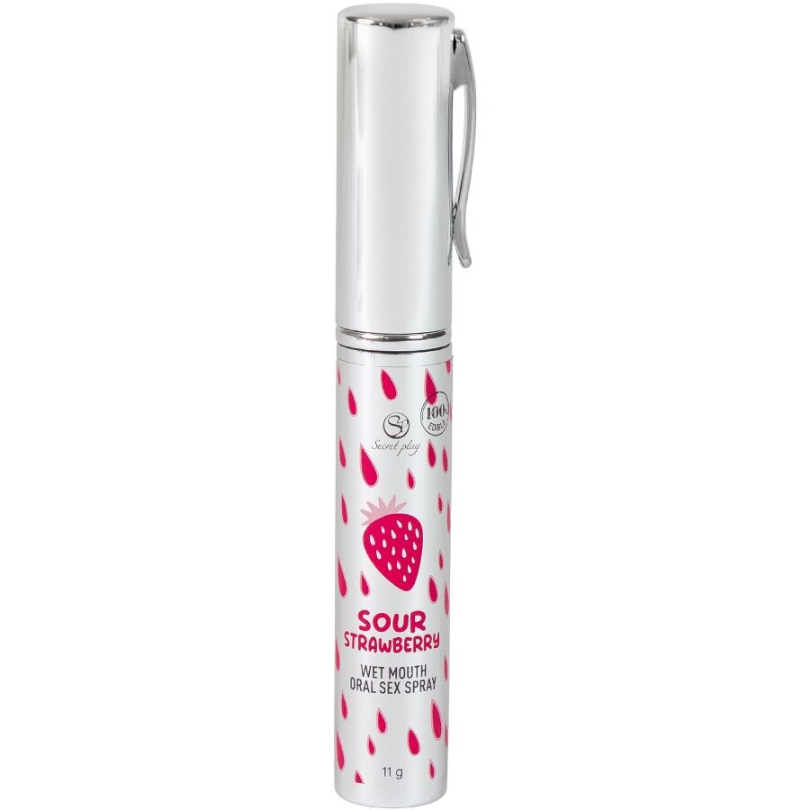 Secretplay Cosmetic Sour Strawberry Oral Sex Spray - 2