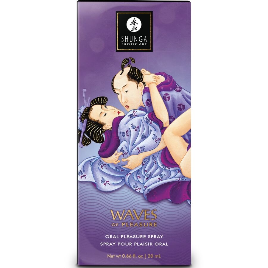 Shunga Aphrodisiacs Waves Pleasure Spray Oral Seductive Exotic Fruits 20 Ml - 3
