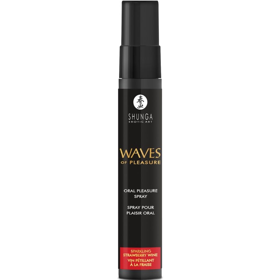 Shunga Aphrodisiacs Waves Pleasure Spray Oral Seductive Strawberry 20 Ml - 2