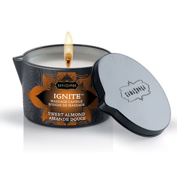 Kamasutra Cosmetics Mediterranean Almond Massage Candle 170Gr