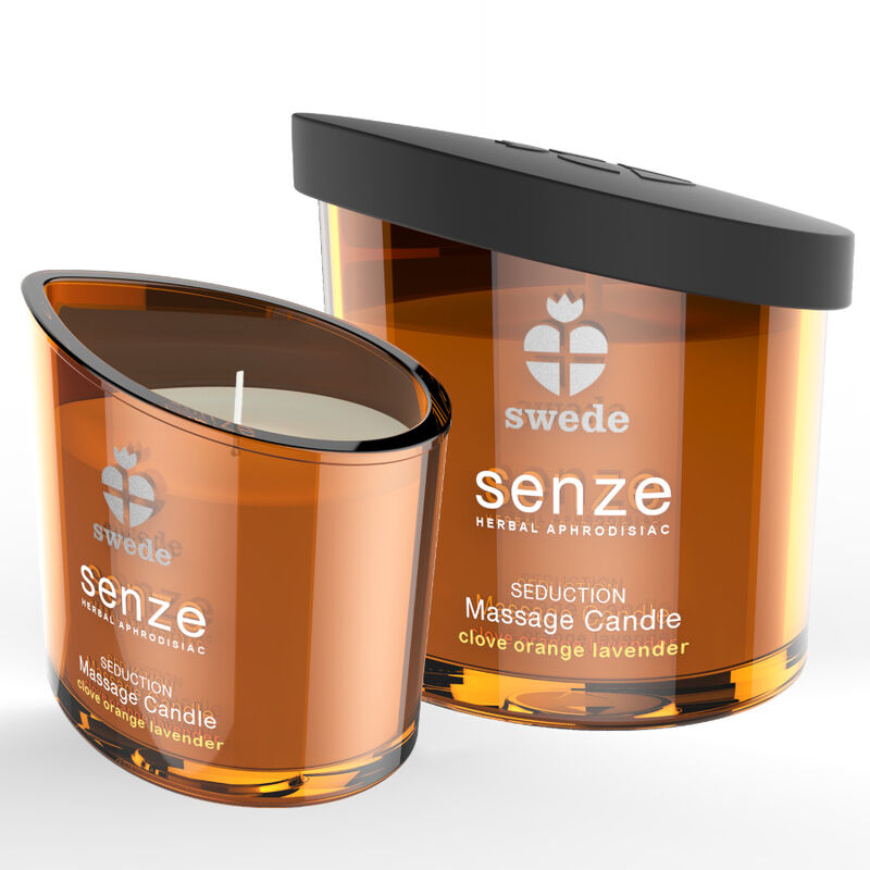 Swede Senze Seduction Massage Candle Clove Lavender