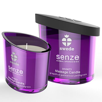 Swede Senze Divinity Massage Candle Grapefruit Palmarosa Petitgrain