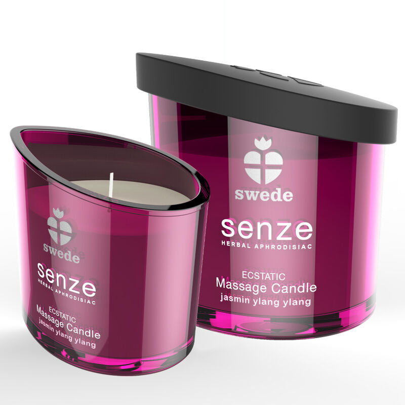 Swede Senze Ecstatic Massage Candle Jasmine Ylang