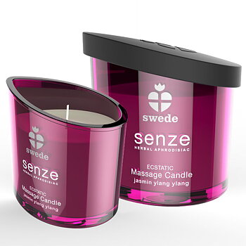 Swede Senze Ecstatic Massage Candle Jasmine Ylang