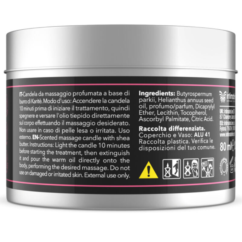 Intimateline Luxuria Grape Massage Candle - 4