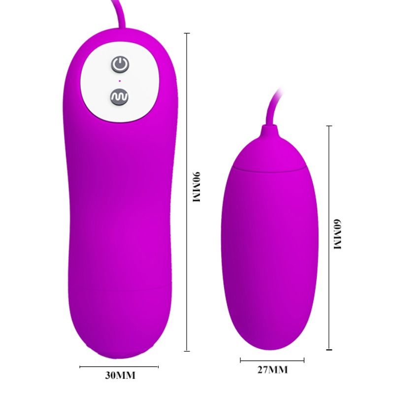 Fun Toys Pretty Love Eunice Vibrating Egg - 3