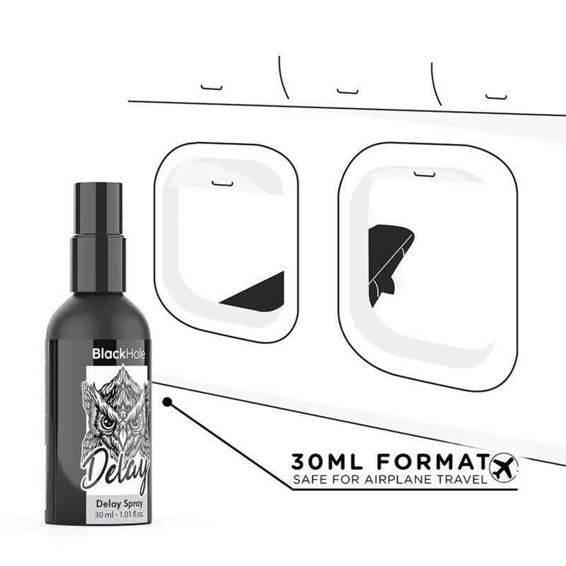 Black Hole Delay Spray Study Forte 30 Ml - 4