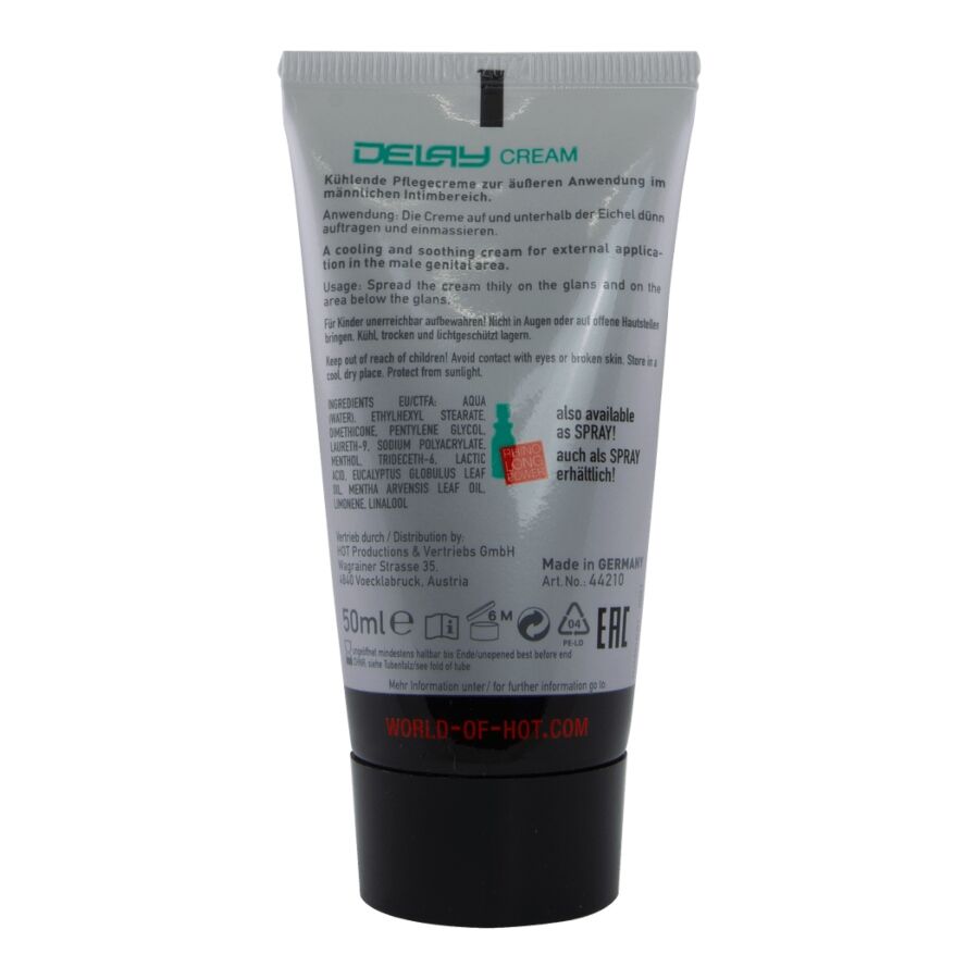 Hot Delay Cream 50 Ml - 3