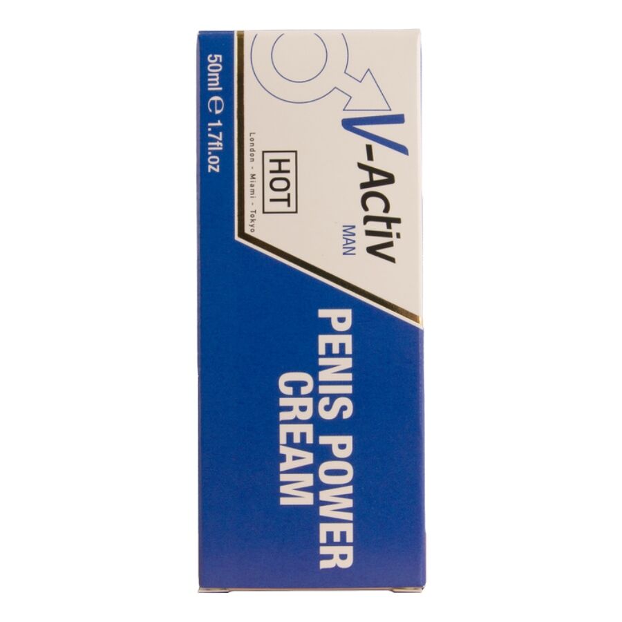 Hot V Activ Penis Power Cream For Men 50 Ml - 4