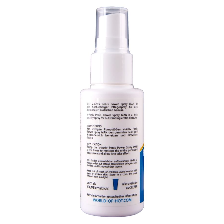 Hot V Activ Penis Power Spray For Men 50 Ml - 3