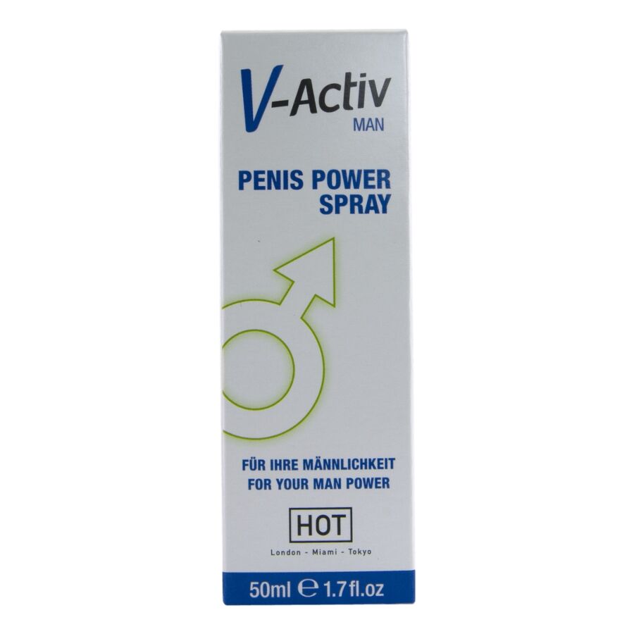 Hot V Activ Penis Power Spray For Men 50 Ml - 4