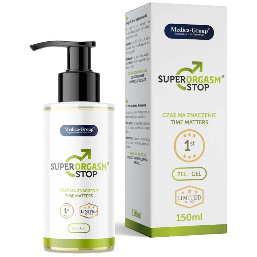 Medica Group Super Orgasm Stop Intimate Gel For Men 150 Ml
