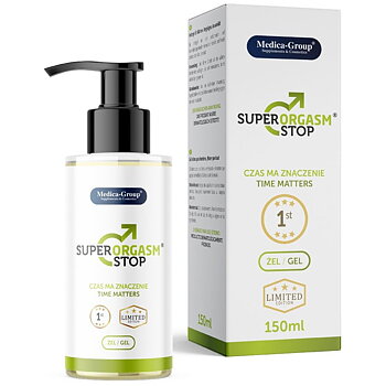 Medica Group Super Orgasm Stop Intimate Gel For Men 150 Ml