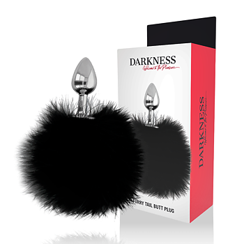 Darkness Anal Extra Anal Buttplug With Tail 7 cm