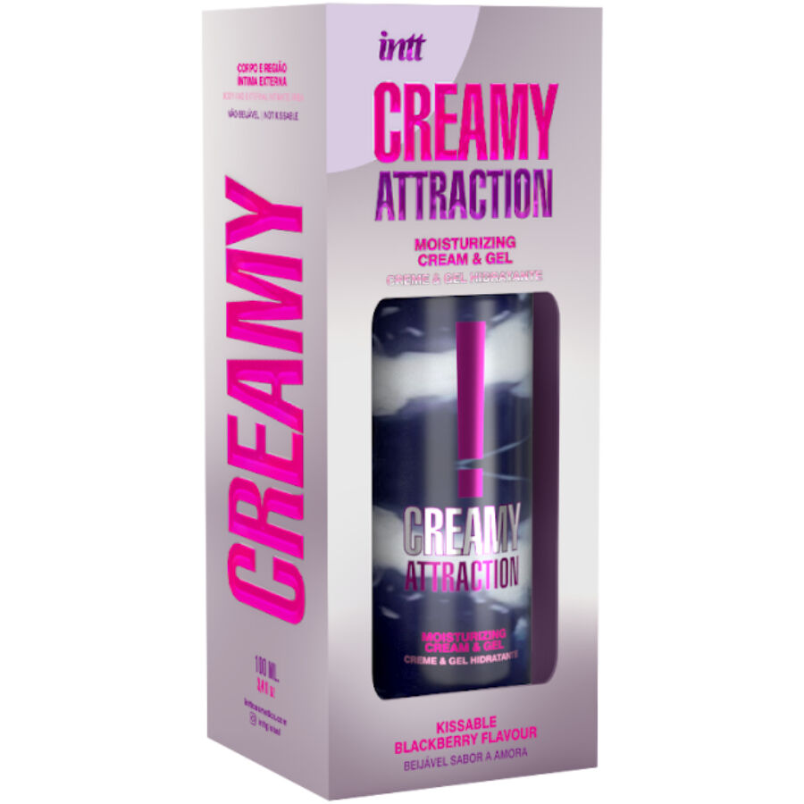 Intt Releases Kissable Blackberry Flavor Cream And Gel 100 Ml - 2
