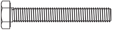 M6S-H I4017-8.8-FZB M6x30 6kt Skruv - 2