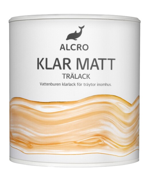 Klar Trälack Matt 1L
