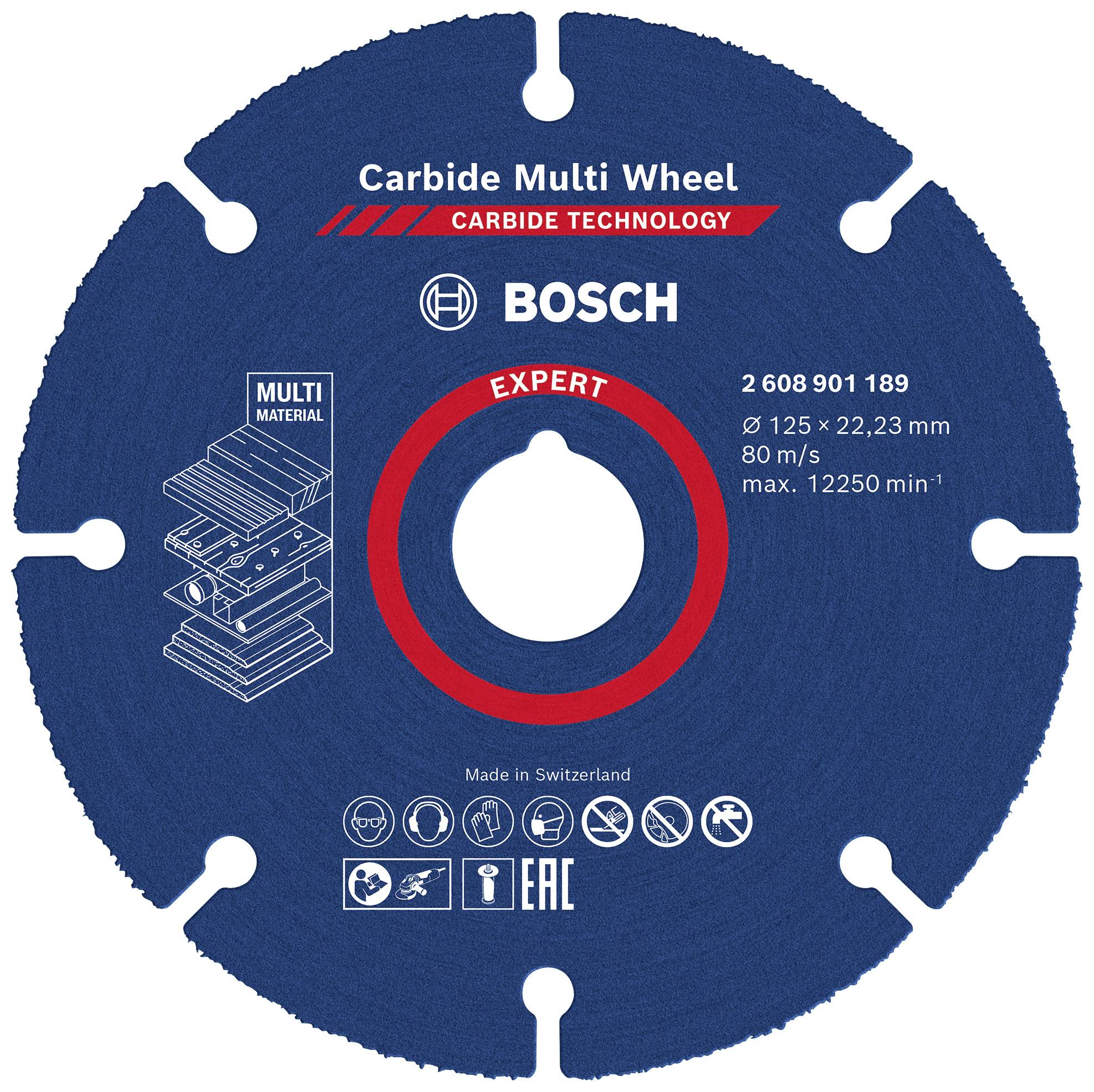 KAPSKIVA MULTIWHEEL 125MM HM