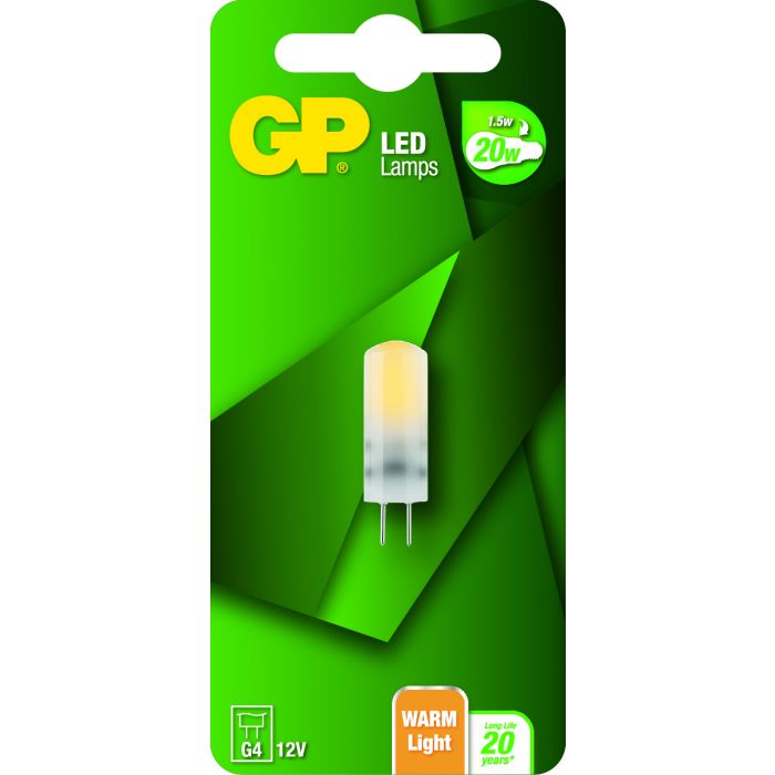 GP LED Stiftlampa, G4, 20W, 12V, 200lm, 076797-LDCE1