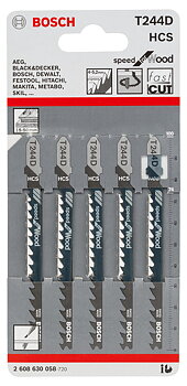 STICKSÅGBLAD T244D 5ST