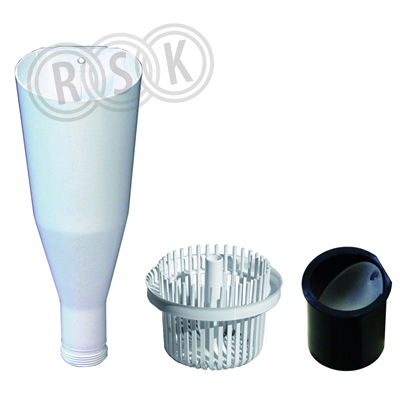 SPILLMUFF 40xR32 VIT M. LUKTSTOPP