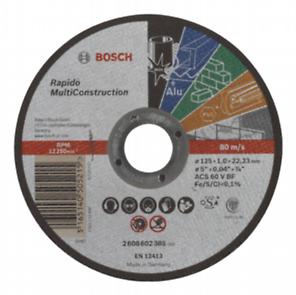 KAPSKIVA RAPIDO 125X1,0X22,23MM MULTICON
