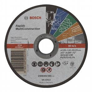 KAPSKIVA RAPIDO 125X1,0X22,23MM MULTICON