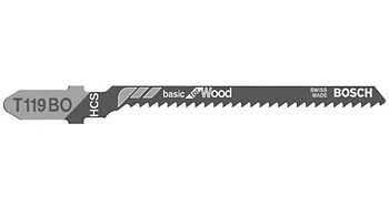 STICKSÅGBLAD T 119 BO 3ST TRÄ