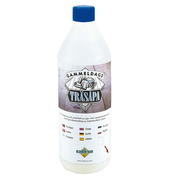 Träsåpa Vit 1L