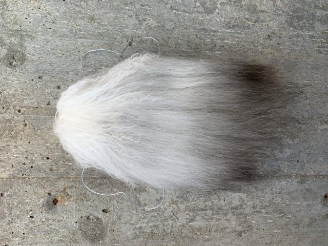 Hängande Ängel Grå kjol Silverband - 2