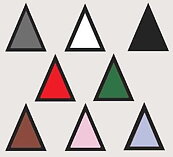 Tomtar presenterade utefter Mössfärg