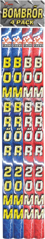 Bombrör Extreme 4-pack