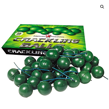 Crackling balls 25-pack