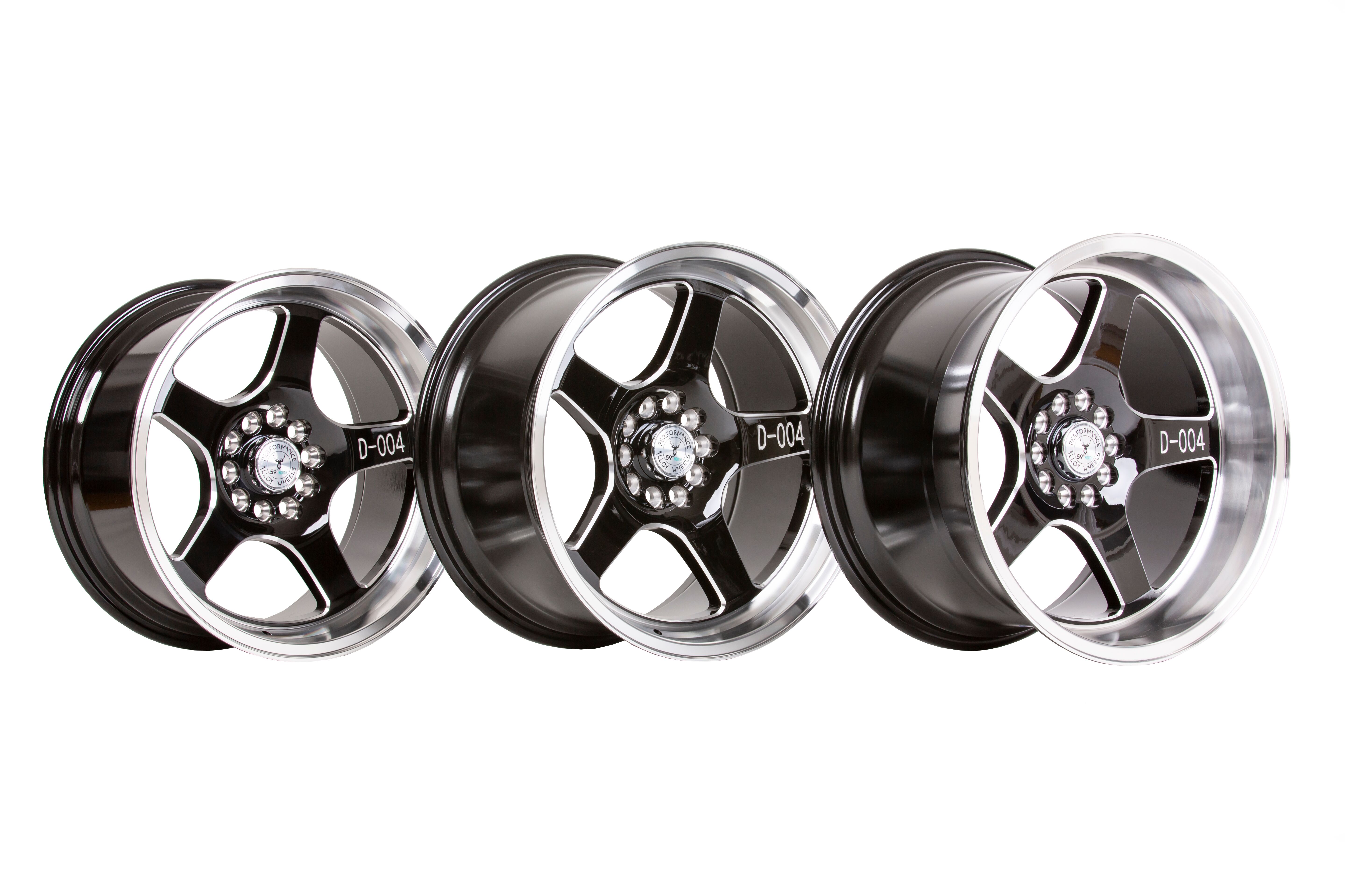 59°North Wheels D-004 11x18" ET15 5x114/5x120 Black/champer - 3