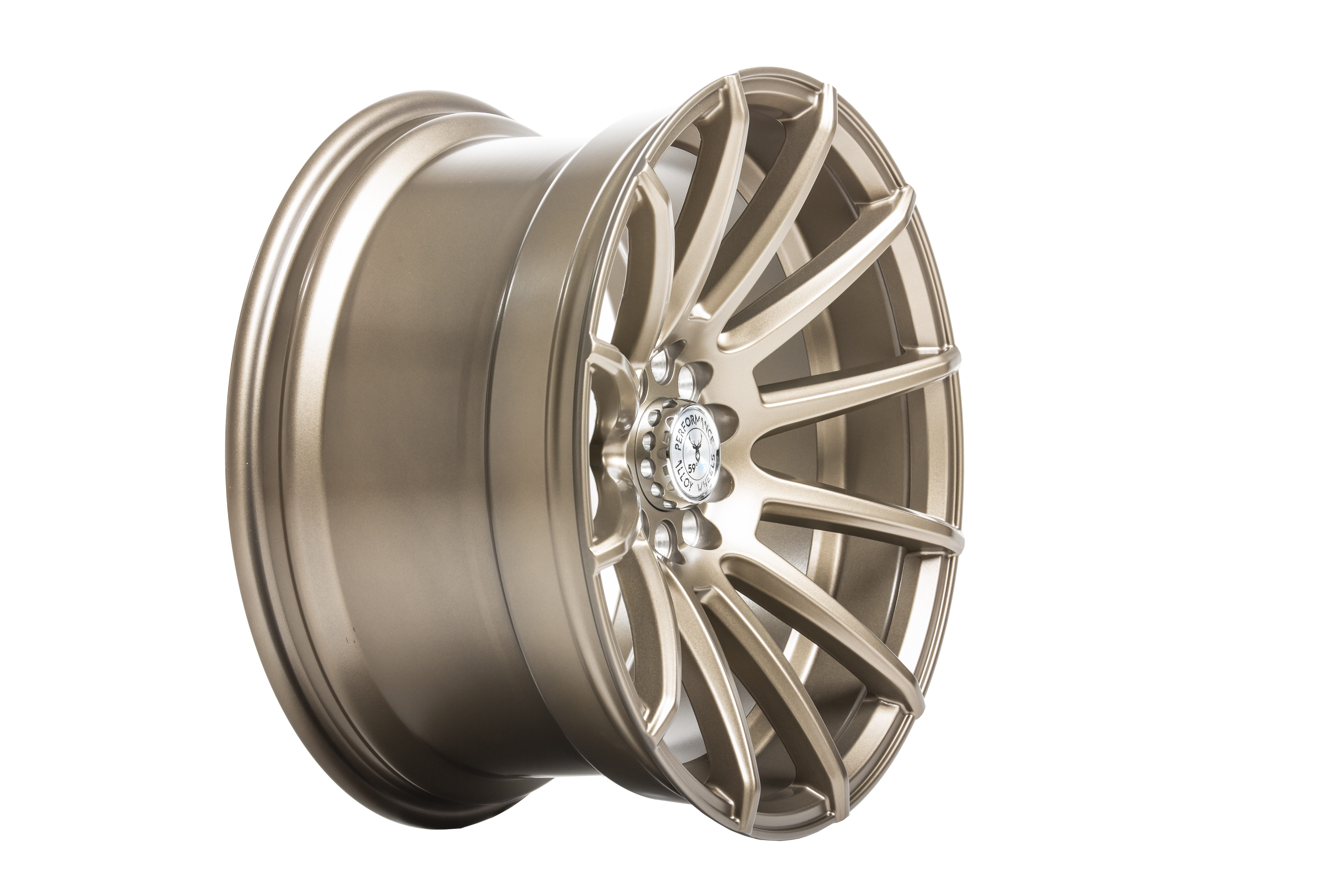 59°North Wheels D-005 8,5x17" ET20 5x114,3/5x120 Mattebronze - 2